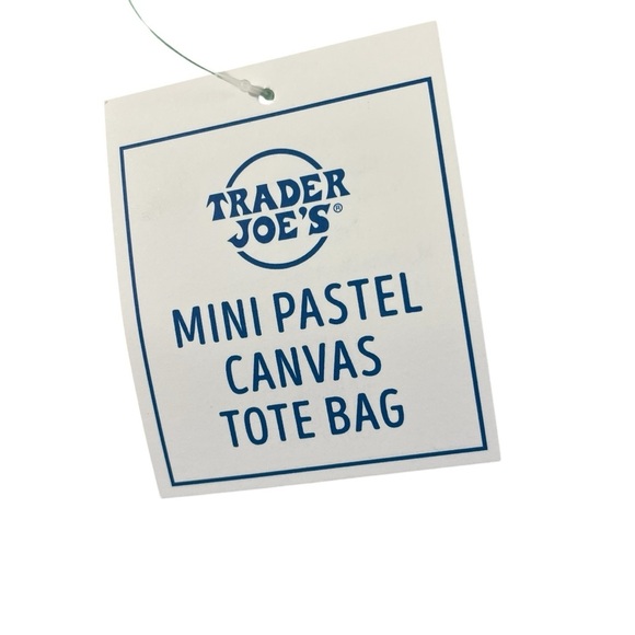 Trader Joe’s LIMITED EDITION CANVAS TOTE BAG New with Tag - Picture 5 of 9
